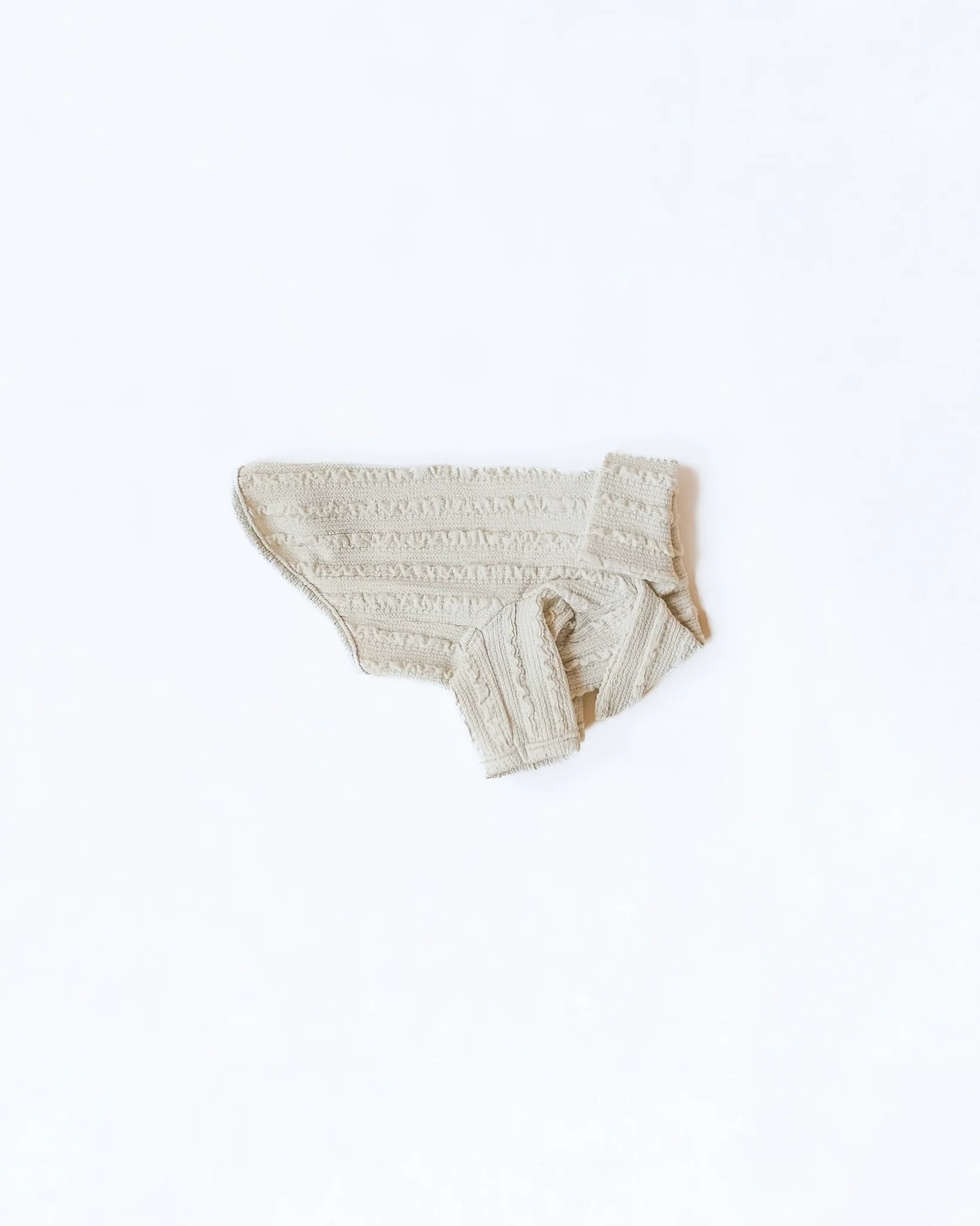 The Little Company Mireille Dog Sweater Ivory