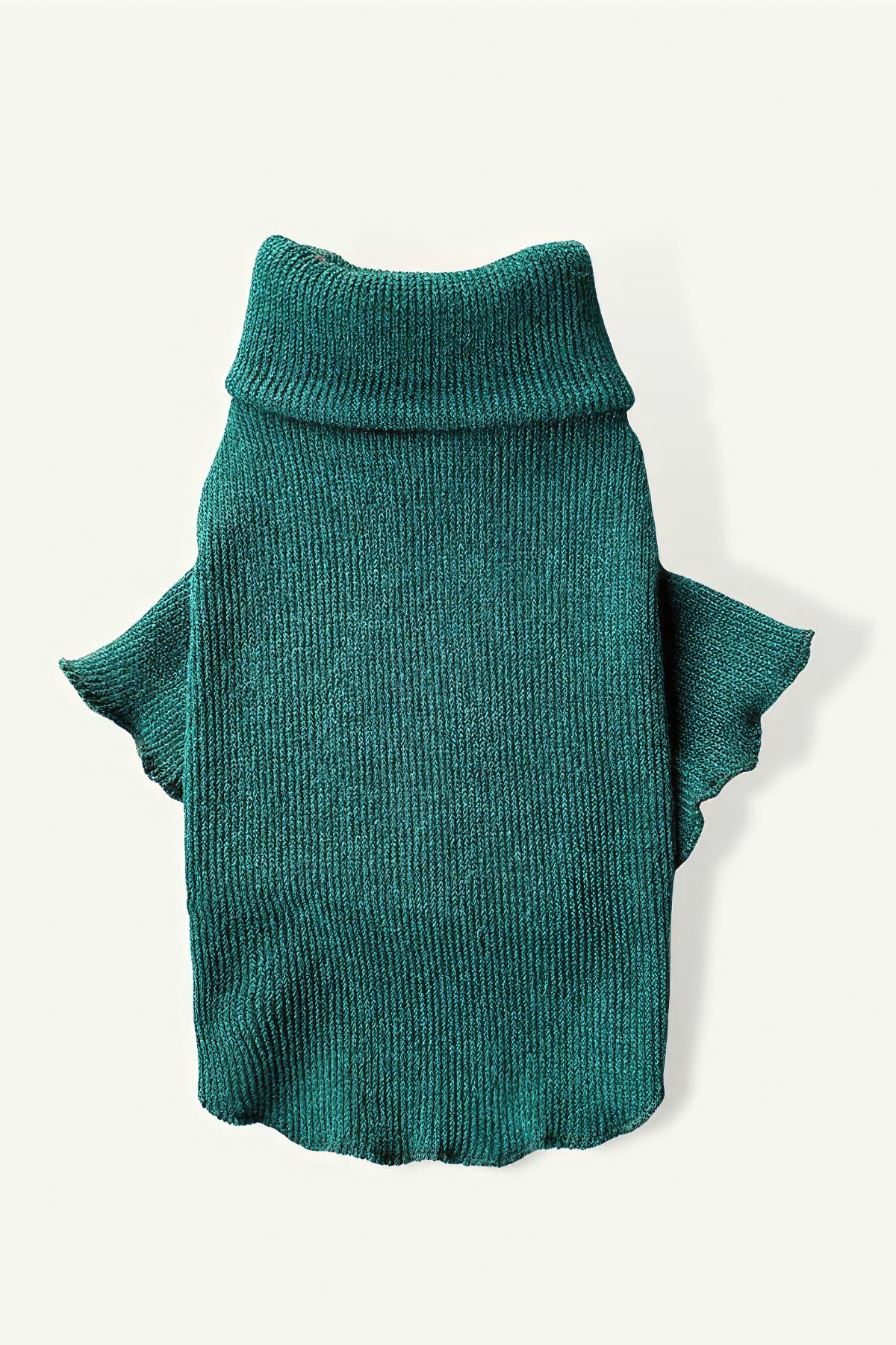 The Little Company Pine Lettuce Turtleneck Dog Cosso