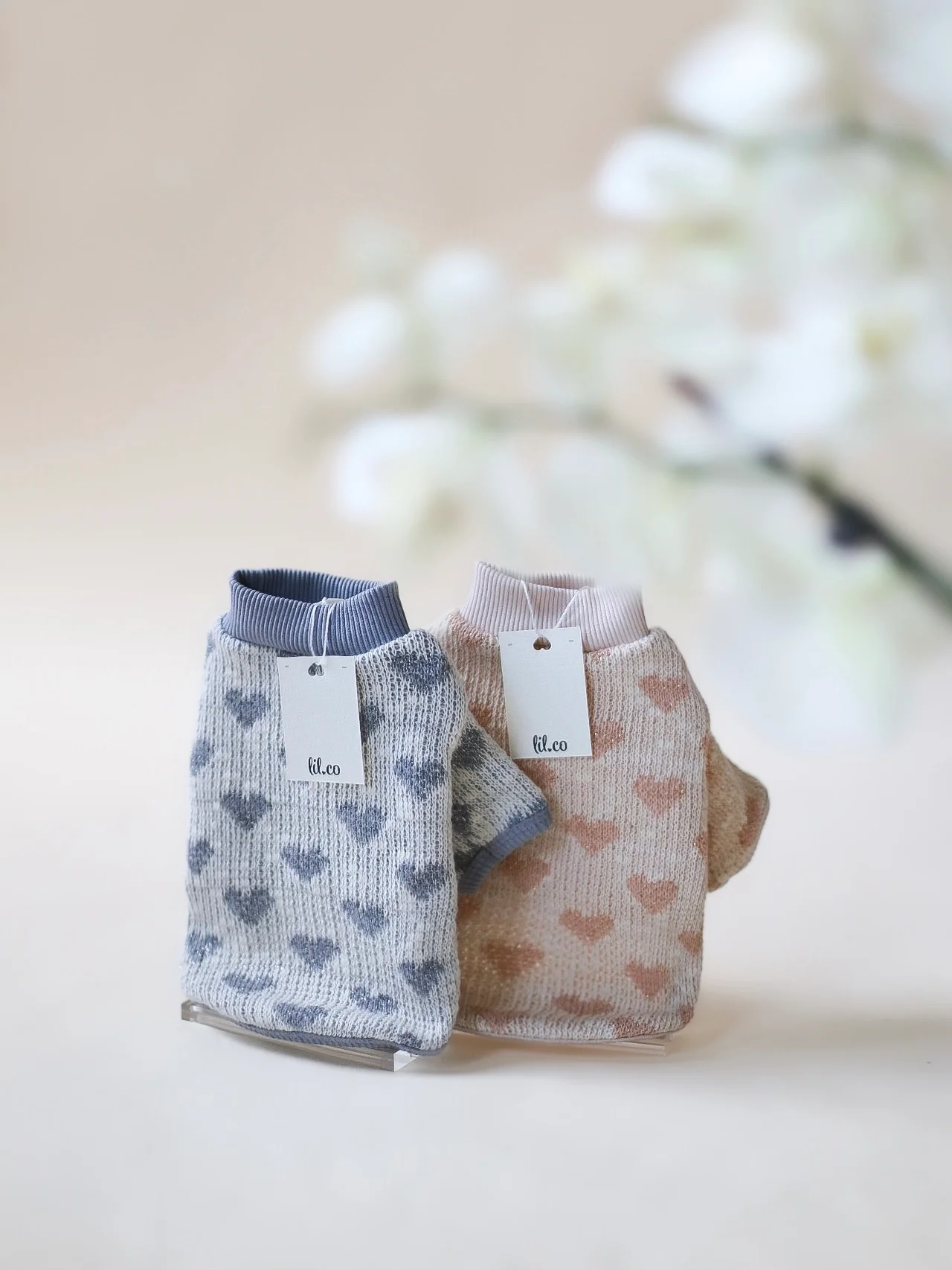 The Little CompanySweet Melody Dog Sweater Gray