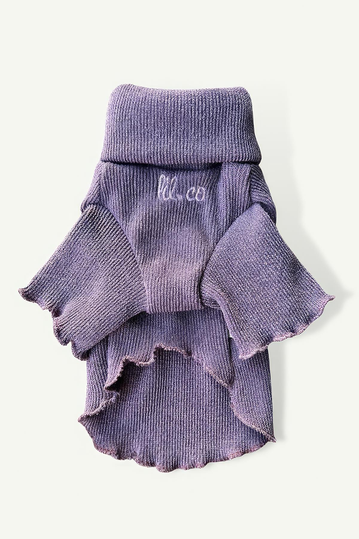 Lil.co Viola Lettuce Turtleneck Köpek Kazağı