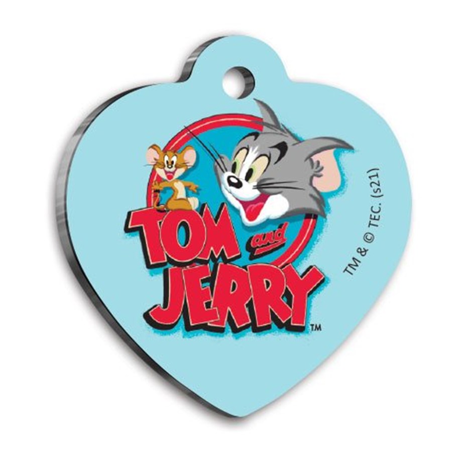 Tom & Jerry Kalp Şekilli Kedi ve Köpek Künyesi