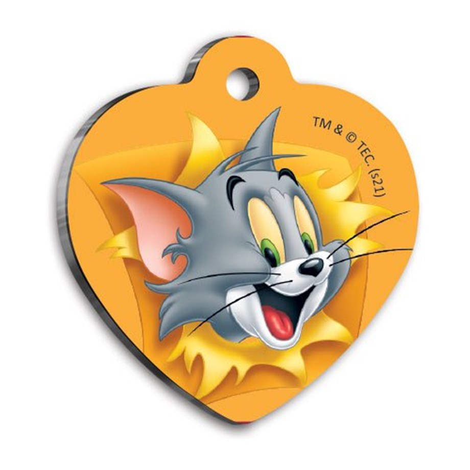 Tom & Jerry Kalp Şekilli Kedi ve Köpek Künyesi