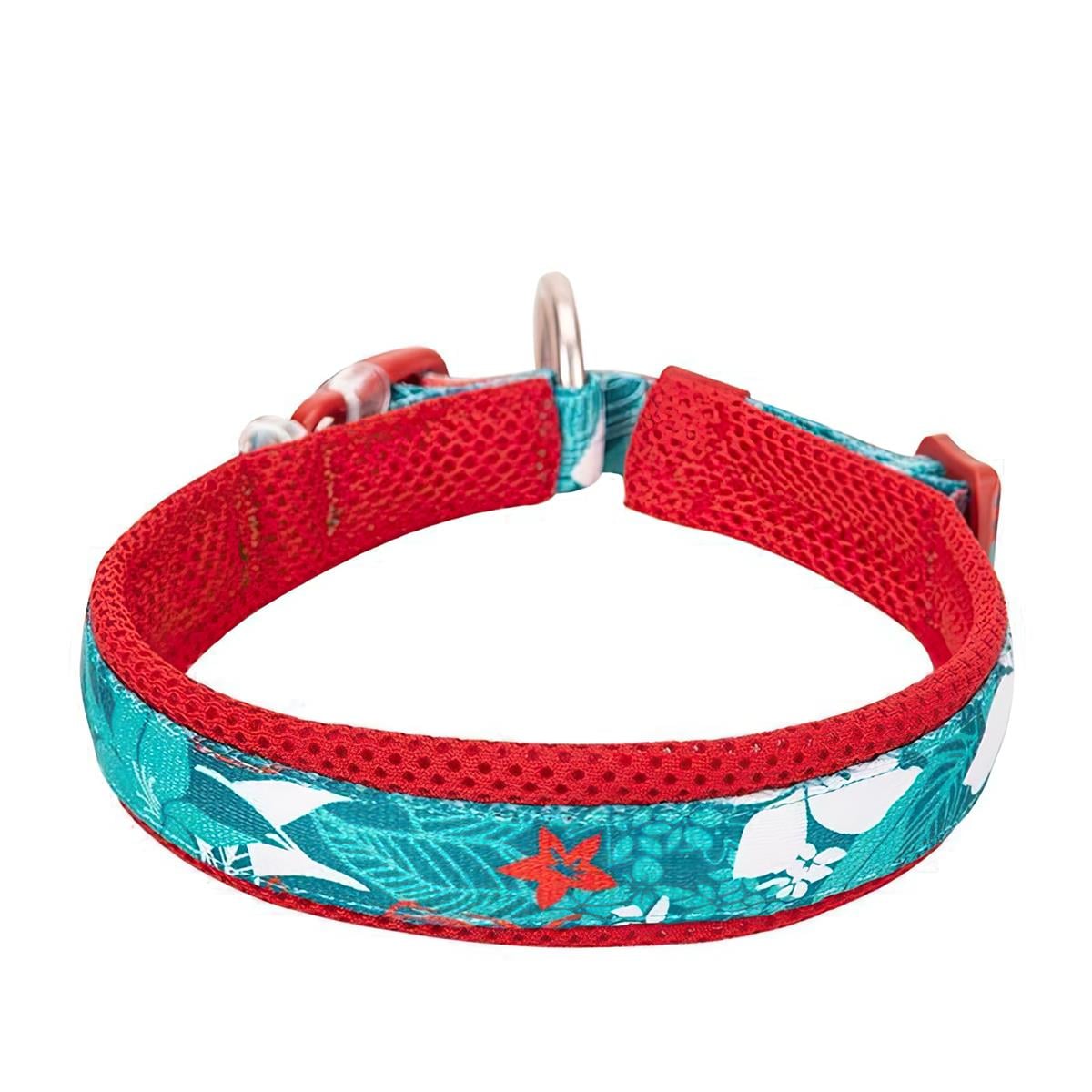 True Love Blue Camouflage Patterned, Soft Sponge Mesh Neck Collar