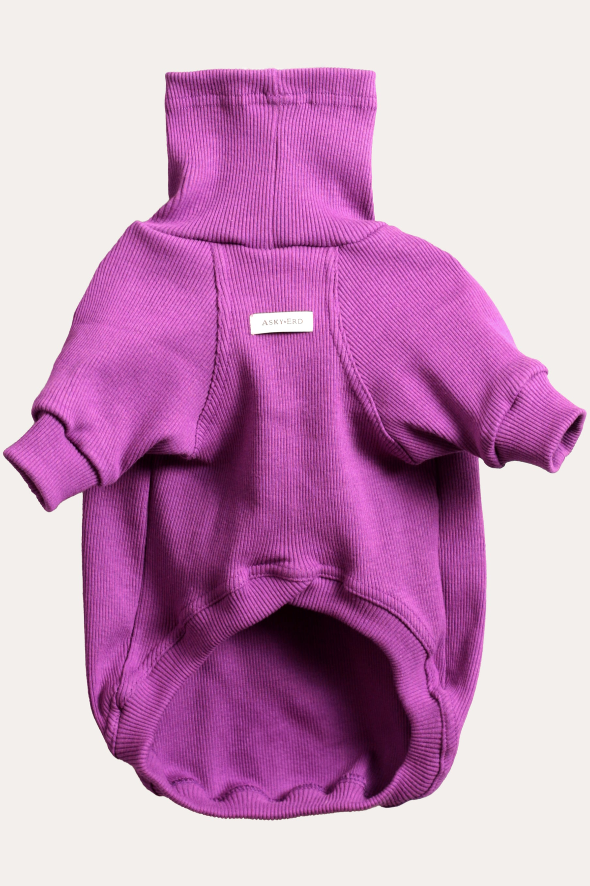 Turtleneck Tshirt | Royal Plum