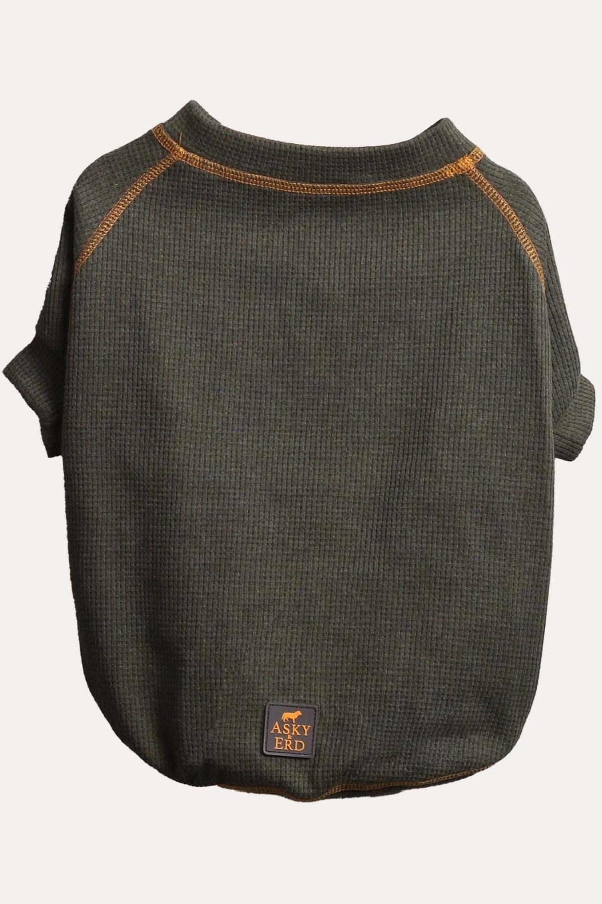 Waffle Tshirt | Iconic Khaki