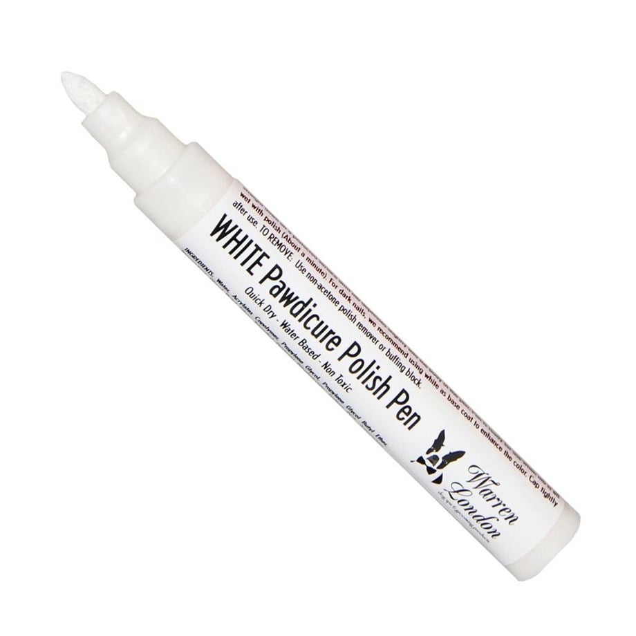 Warren London Pawdicure Polish Pen - White Pen Nail Polish For Dogs