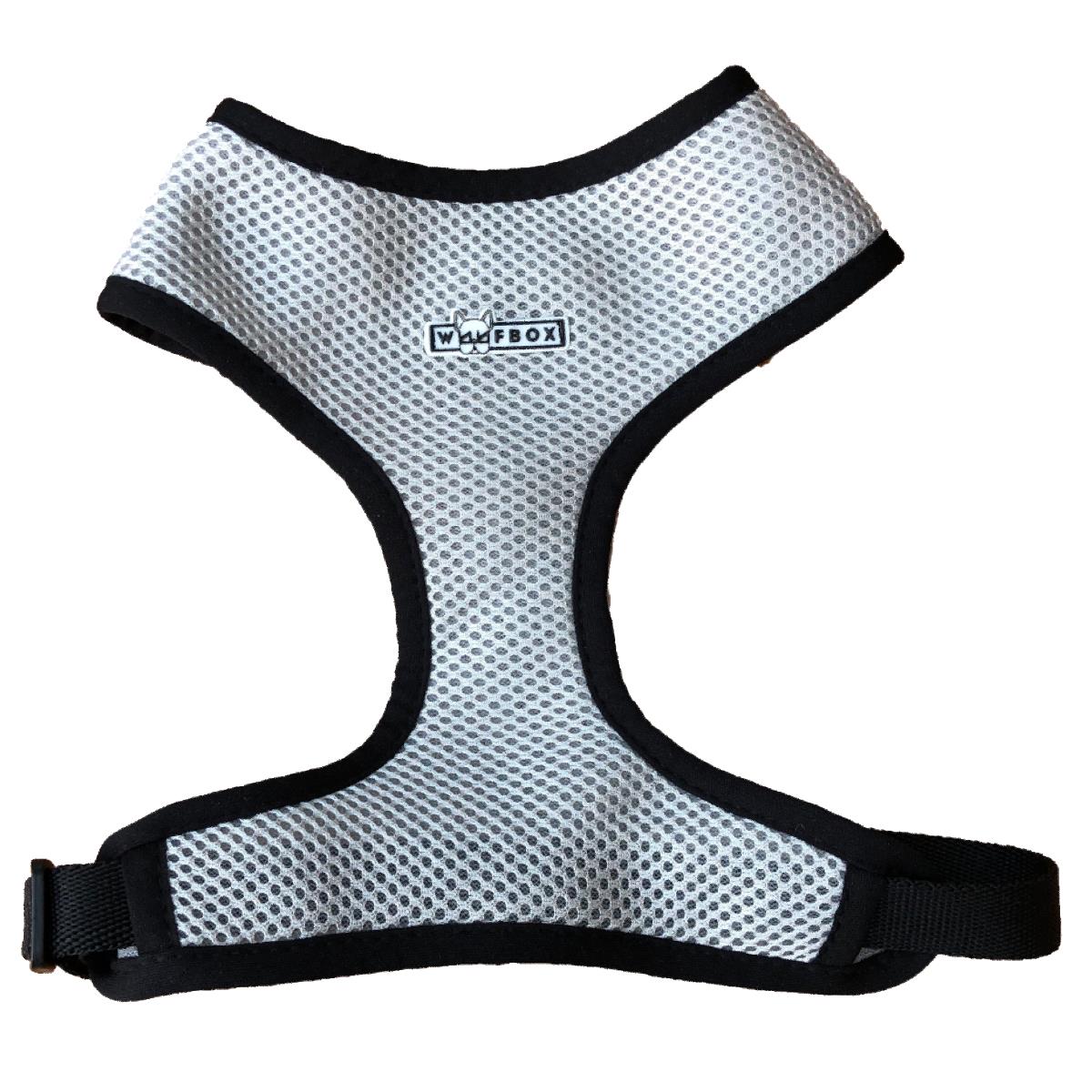 Wuufbox Gray Dog ​​Breast Collar
