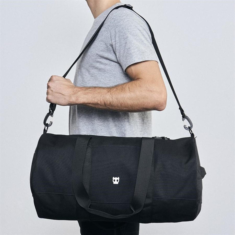 Zee.Dog Human Black Duffle Bag