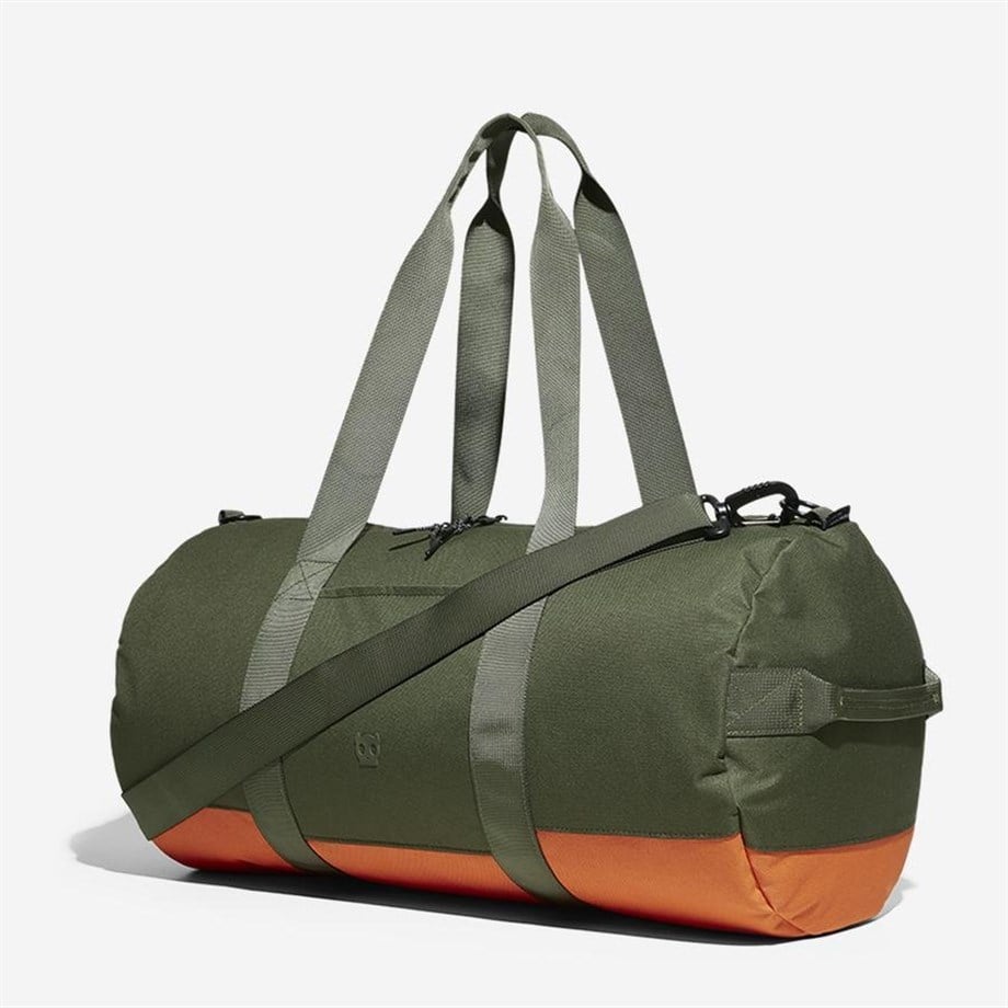 Zee.Dog Human Green/Orange Duffle Çanta