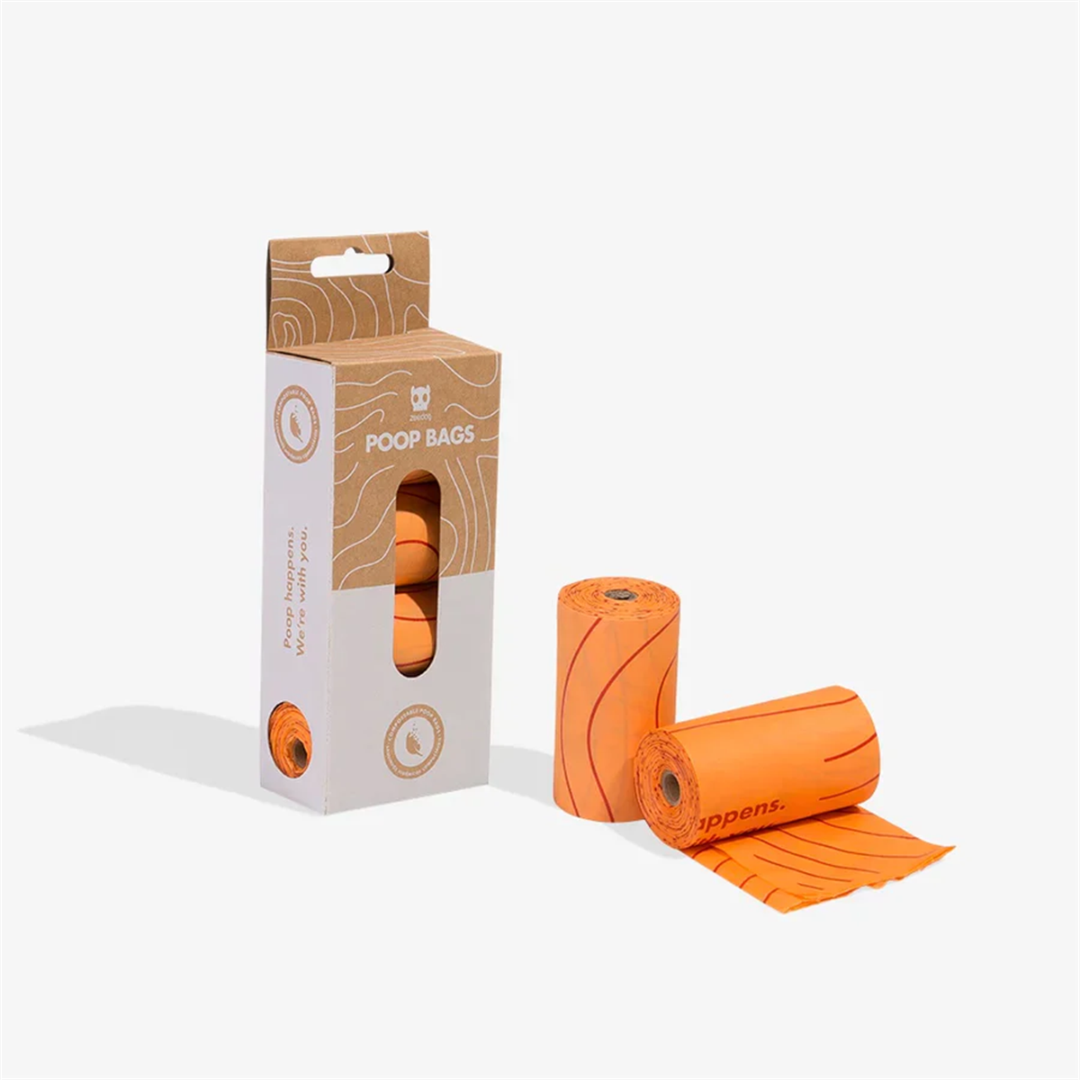 Zee.Dog KOMPOSTLANABİLİR DIŞKI TORBASI (4 X 15 ADET)