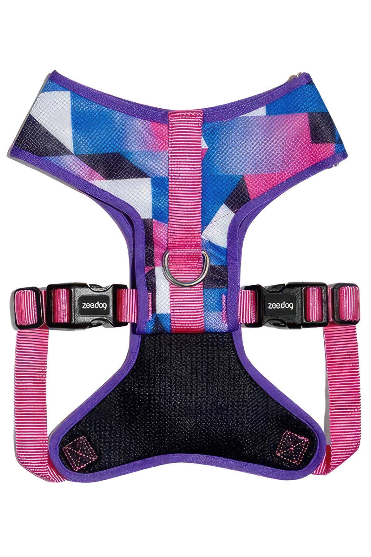 Zee.Dog Midnight Ayarlanabilir Air Mesh Köpek Göğüs Tasması