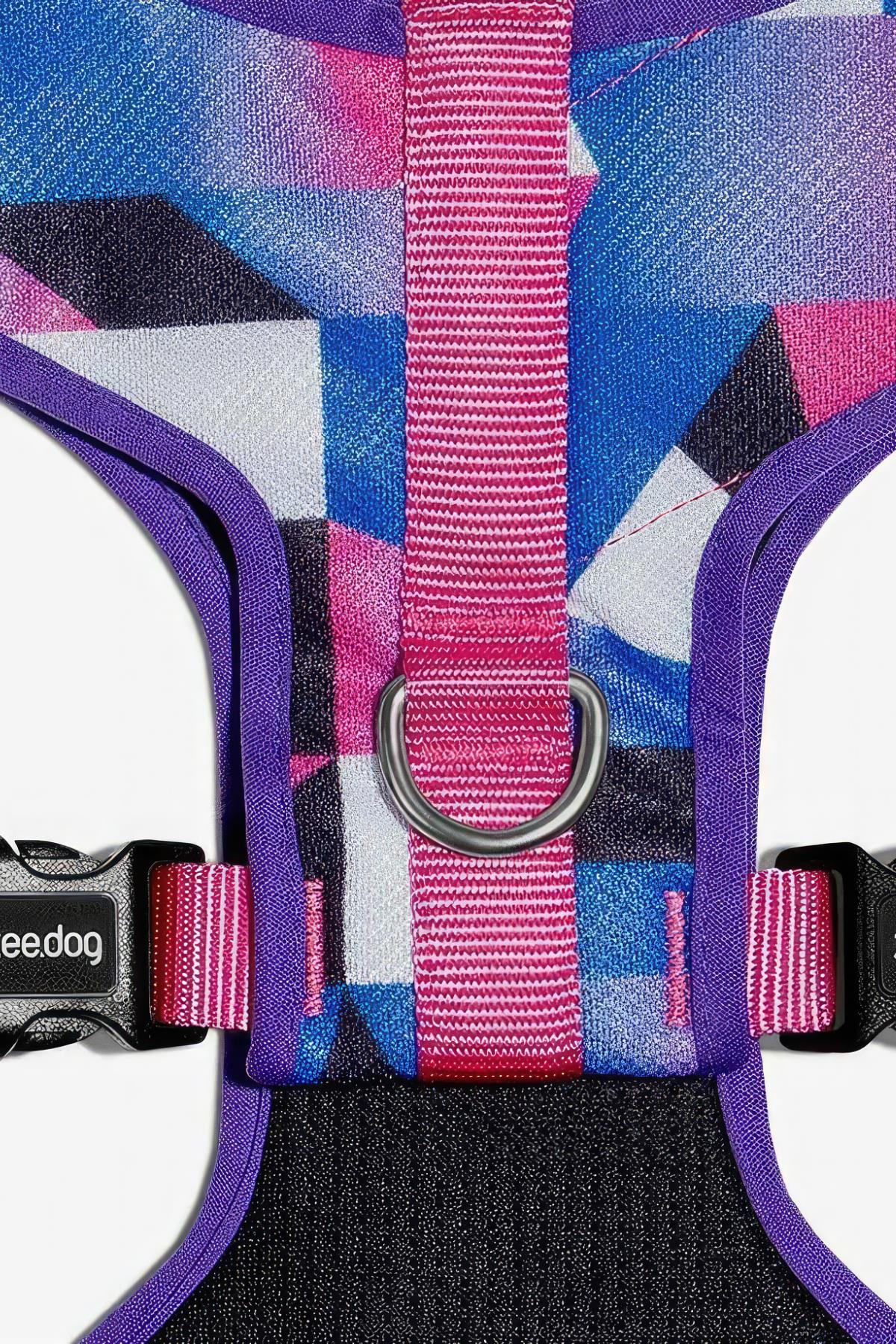 Zee.Dog Midnight Ayarlanabilir Air Mesh Köpek Göğüs Tasması