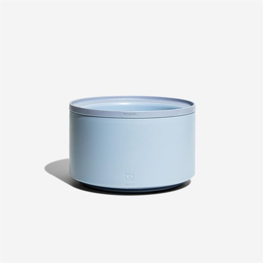 Zee.Dog Zee.Bowl Soft Blue - Height Adjustable Food Coat
