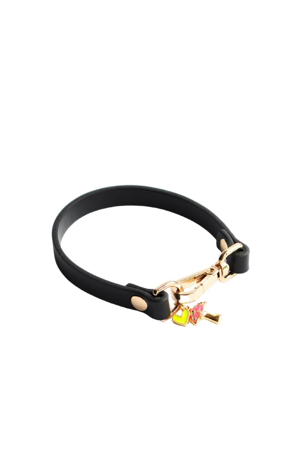 Zoe Pet Atelier Charm Boyun Tasması - Siyah