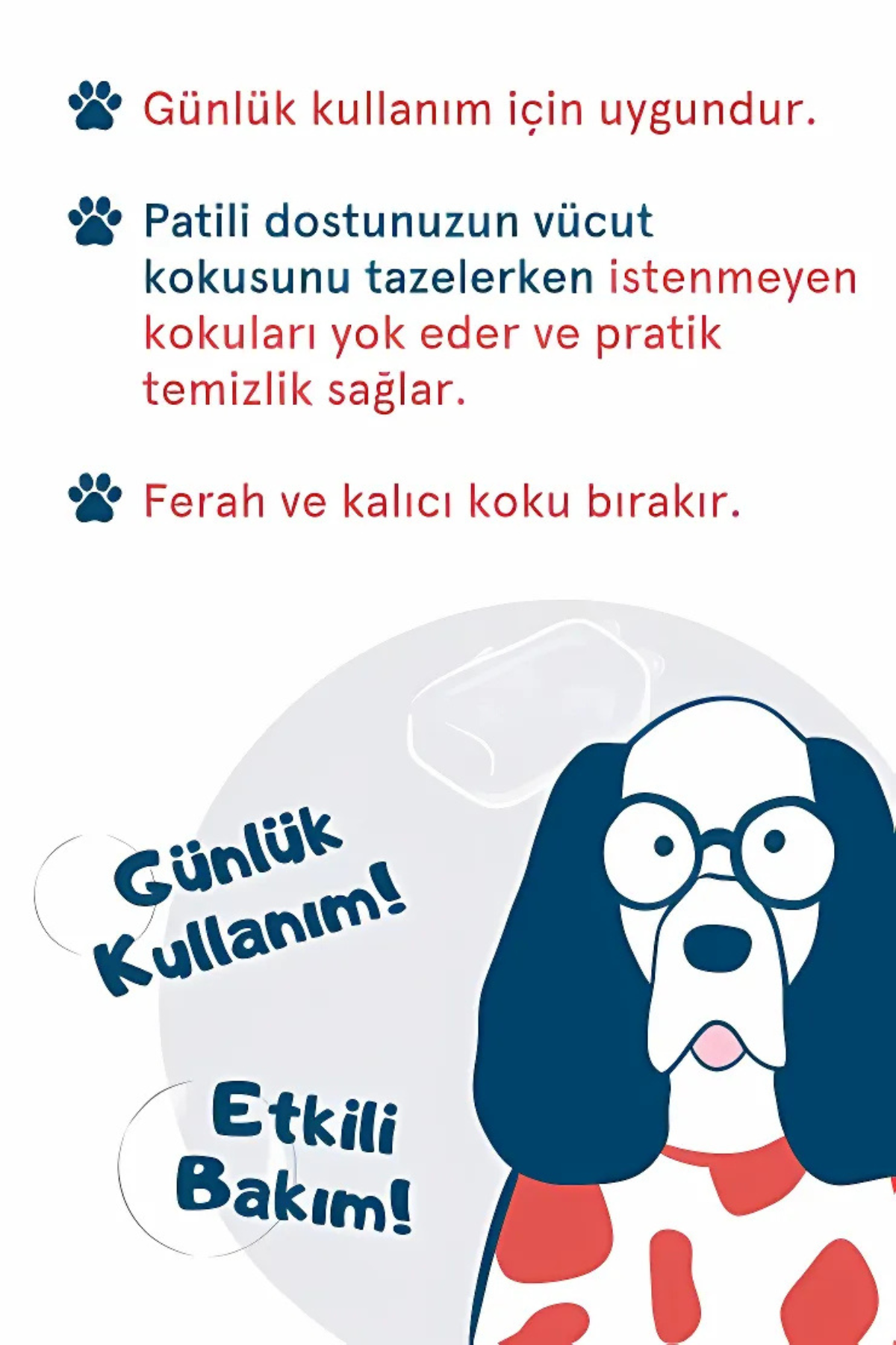 Zozo köpek parfümü spreyi beyaz sabun kokusu