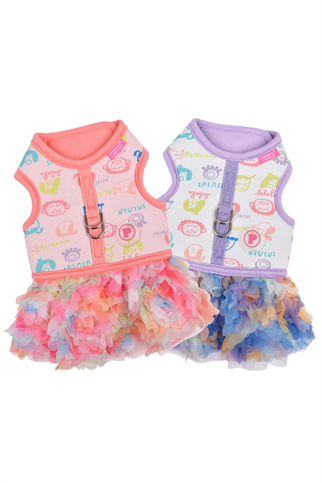 Pinkaholic New York Berthe Elbise Göğüs Tasması Mor