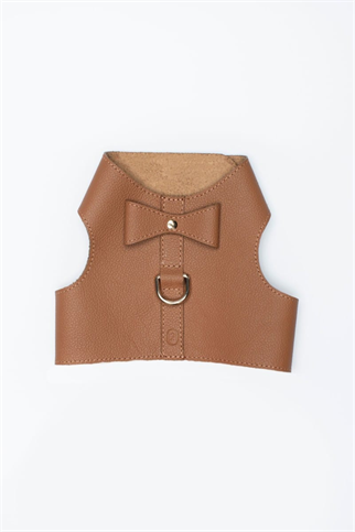 Zoe Pet Atelier Vest Harness Köpek Göğüs Tasması Konyak