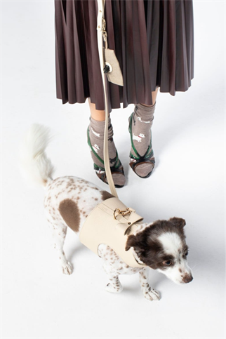 Zoe Pet Atelier Vest Harness Köpek Göğüs Tasması Bej