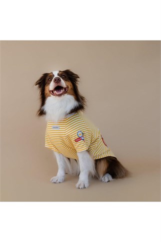 Asky&Erd Ciao Capri Köpek T-Shirt Limoncello