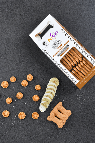 PetChef Fıstıklı&Muzlu Köpek Bisküvisi