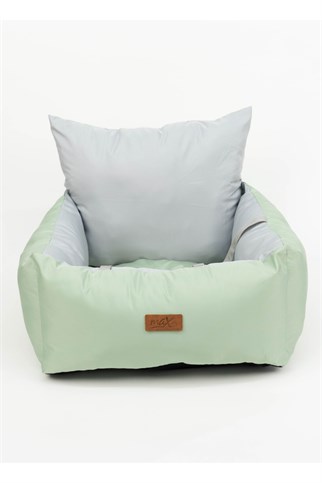 Max Design Maxie Comfort Köpek Araba Yatağı Yeşil