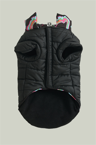 Godoist Köpek Montu Polar - Puffer Series - Funy Black