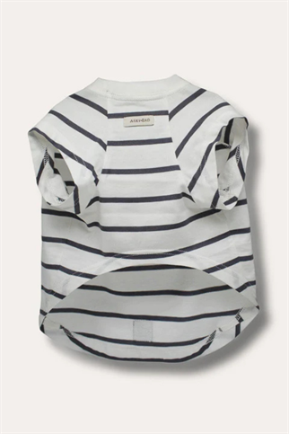 Asky&Erd Doing My Best Club Stripe T-Shirt | Urban Grey