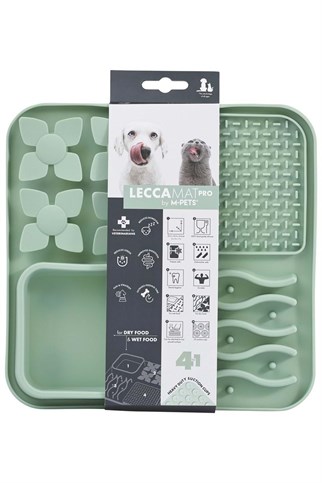 M-Pets Lecca Pro Köpek Yalama Matı Yeşil