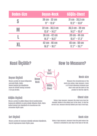 Lucas Harness C Köpek Göğüs Tasması Bej 