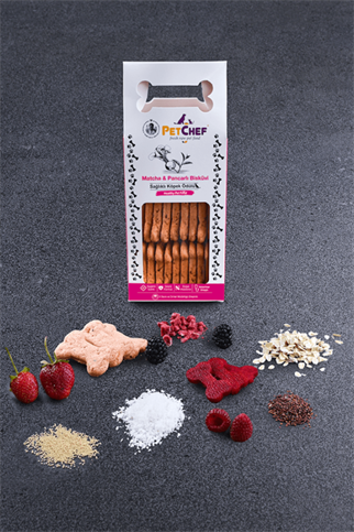 PetChef Matcha&Pancarlı Köpek Bisküvisi