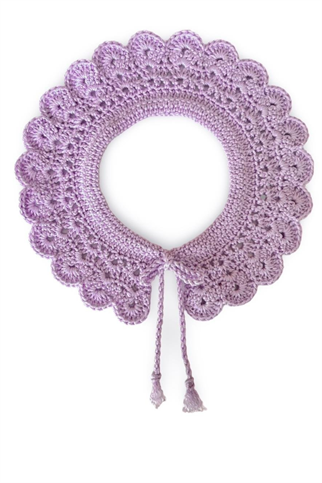 Lolidogs Pastel Örgü Köpek Yakalık Lila
