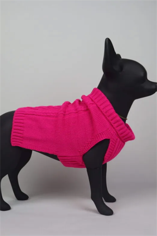 LouLou Örgü Triko Kazak Pembe 