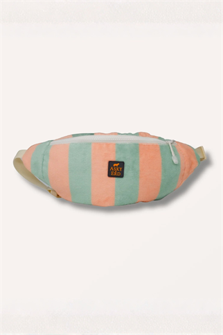 Asky&Erd Soft Rituals Yürüyüş Çantası Seafoam & Salmon Stripe