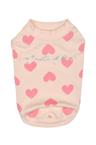 Pinkaholic New York Sonata Of Love Kolsuz T-shirt Açık Pembe 