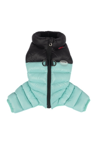 Puppia Alpine Puffer Termal Köpek Tulumu - Mint Yeşili