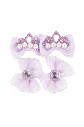 M-Pets Glam Köpekler için Aksesuar Toka Mor