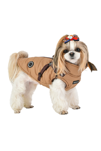 Puppia Mountaineer II Köpek Montu Bej