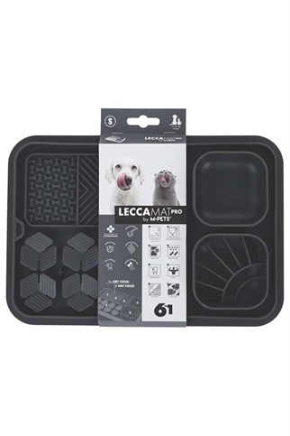 M-Pets Lecca Pro Köpek Yavaş Beslenme Matı Siyah 