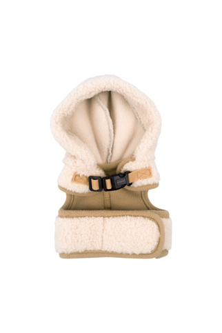 Pinkaholic New York Itzel Pinka Harness Köpek Göğüs Tasması Bej 