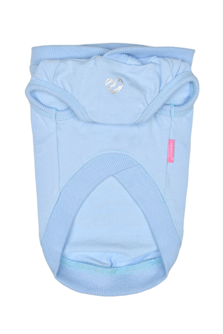 Pinkaholic New York Sabrina Kolsuz Kapüşonlu T-shirt Açık Mavi 