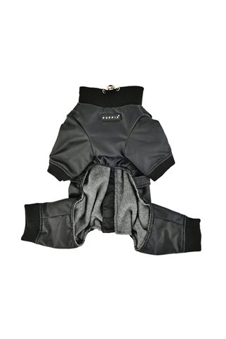 Puppia Garnet Polar Tulum Göğüs Tasmalı Kışlık Köpek Tulumu Siyah
