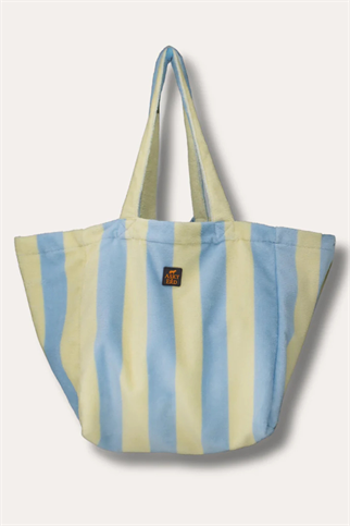 Asky&Erd Soft Rituals Geniş Tote Çanta Butterscotch Çizgili