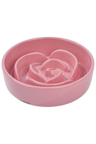 M-Pets Serene Rose Yavaş Yeme Köpek Mama Kabı Pembe