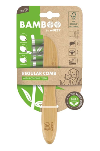 M-Pets Bamboo Köpek - Kedi Tarak