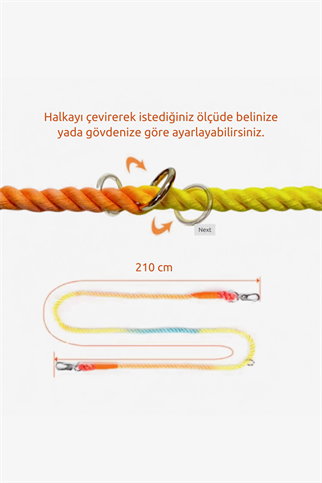 Lolidogs Handsfree Köpek Gezdirme Kayışı Minty