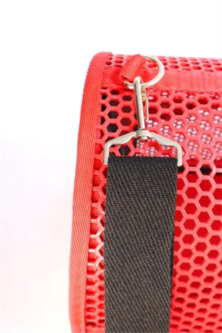 Migno Flybag Voyager Fileli Model Kedi Köpek Taşıma Çantaları - Kırmızı