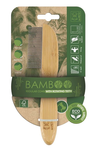 M-Pets Bamboo Köpek - Kedi Tarak