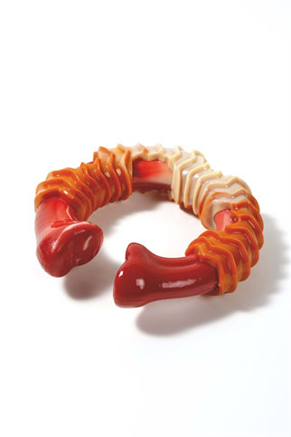 M-PETS CARNIVORE DOG TOY RING BONE PASTIRMA AROMALI