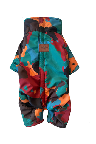 Alphadog Design Coverall Parade Polarlı Köpek Tulum Yağmurluk