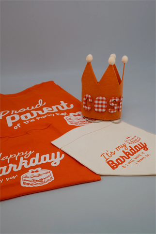 Asky&Erd Barkday Club Crown Hat Köpek Doğum Günü Tacı